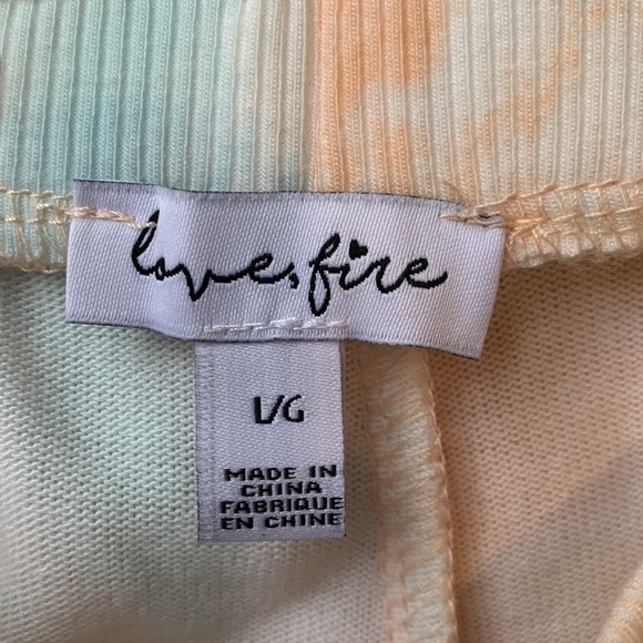 love fire fleece jogger pull on pants - Picture 4 of 4